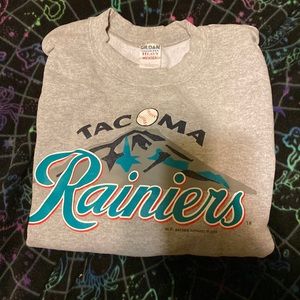 Tacoma rainiers retro baseball crewneck